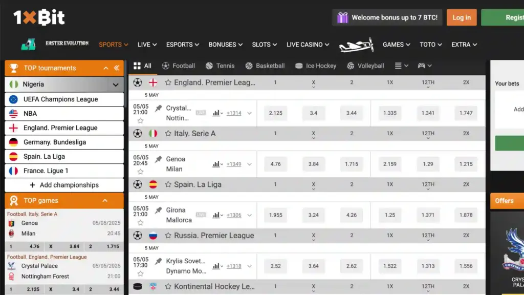 1xBit Nigeria 6 1xBit Betting