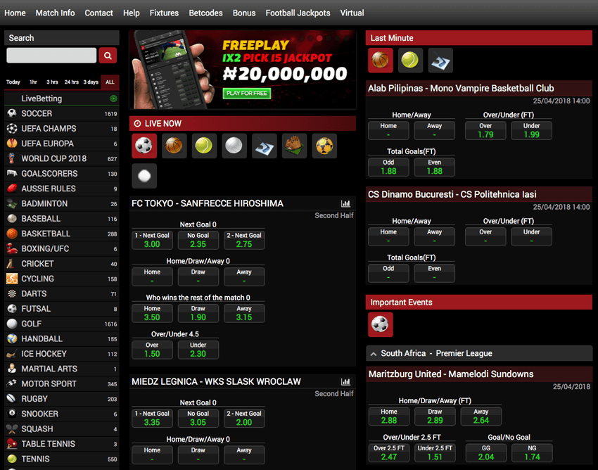 Online Sports, Numbers & Instant Games Gambling inside Southern area Africa