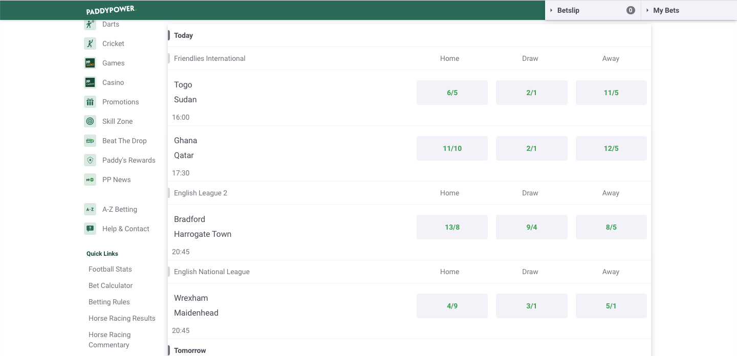 Paddy Power Sportsbook Review 2022 Get a ₦4400 RiskFree First Bet