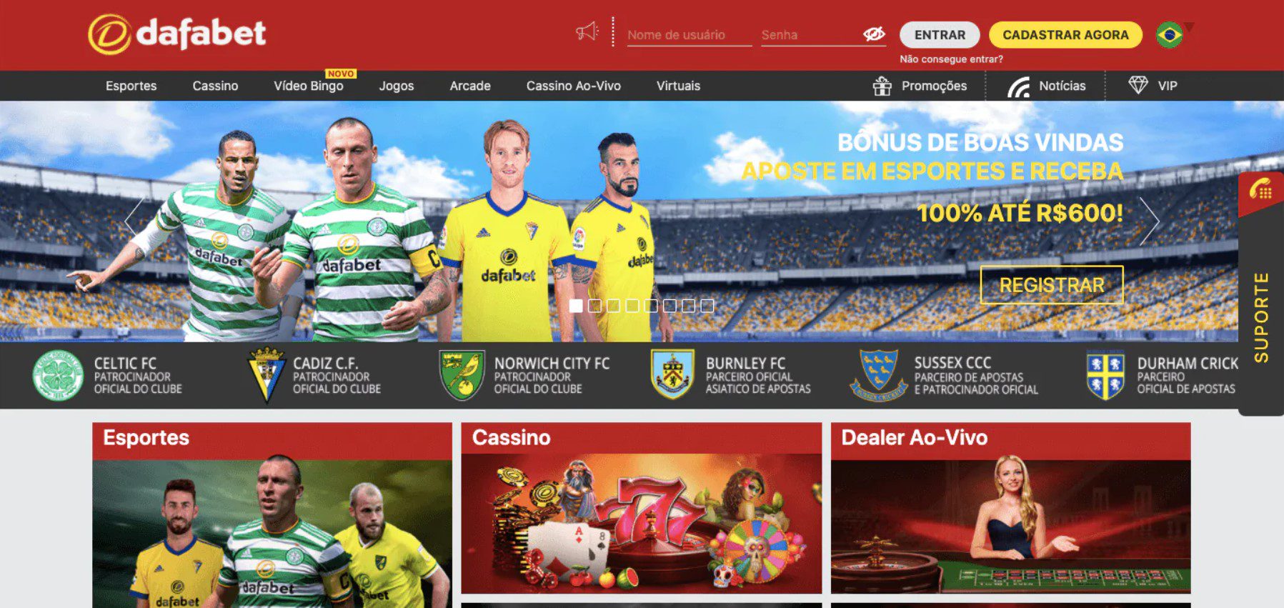 dafabet-homepage