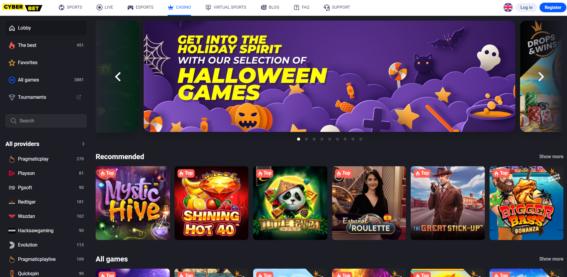 Cyber-bet-Casino Review