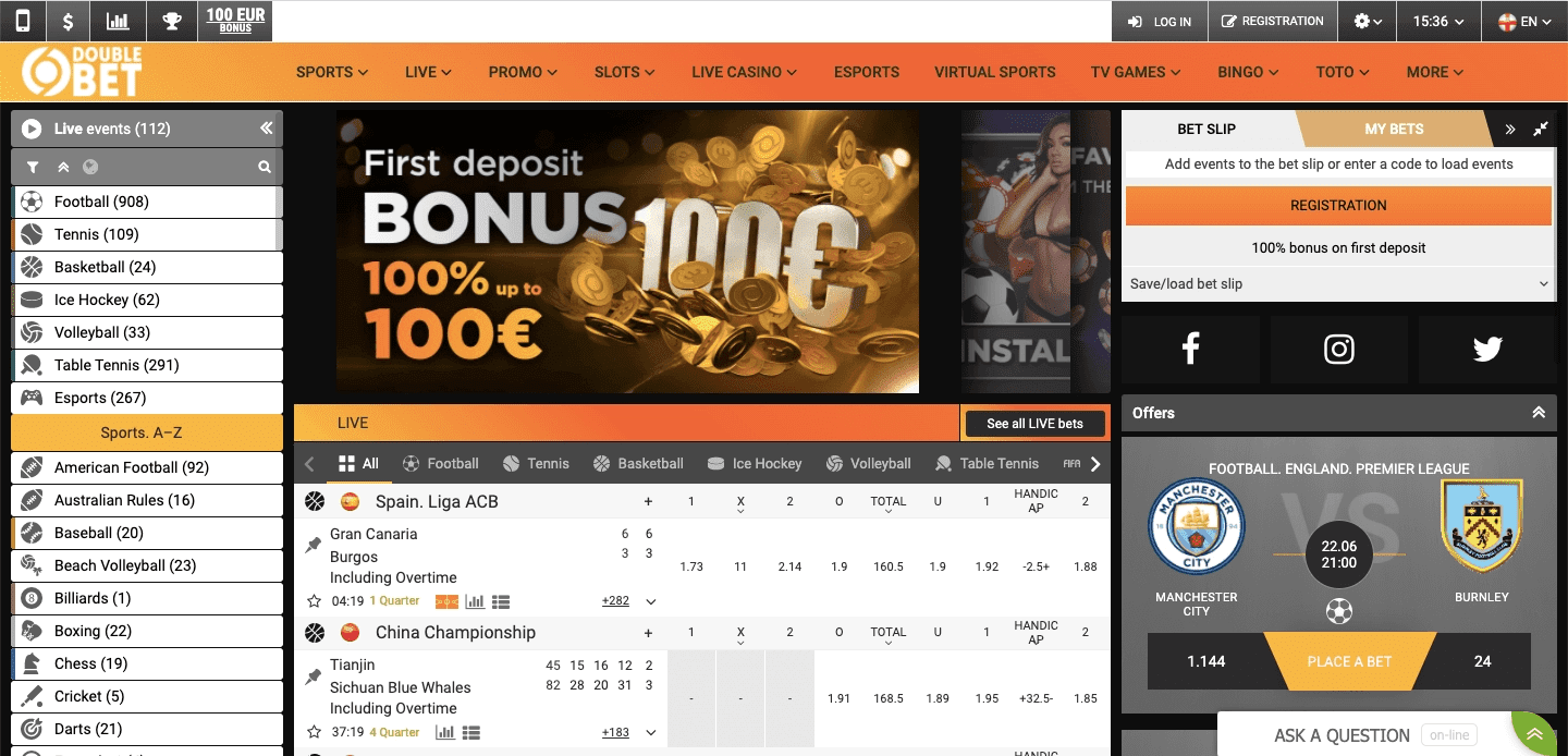 DoubleBet-homepage