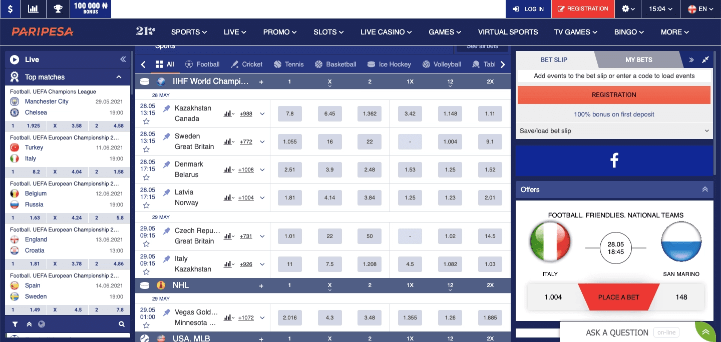 Paripesa-Betting