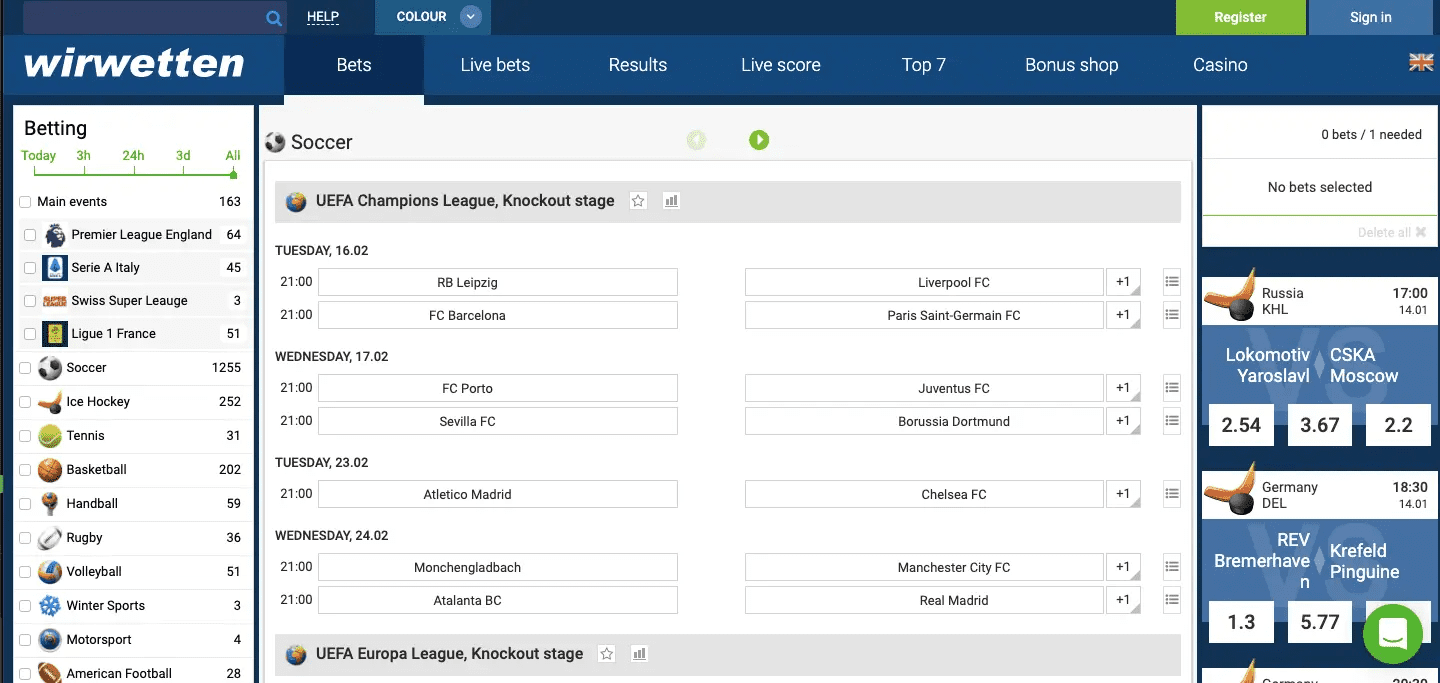 WirWetten-Betting