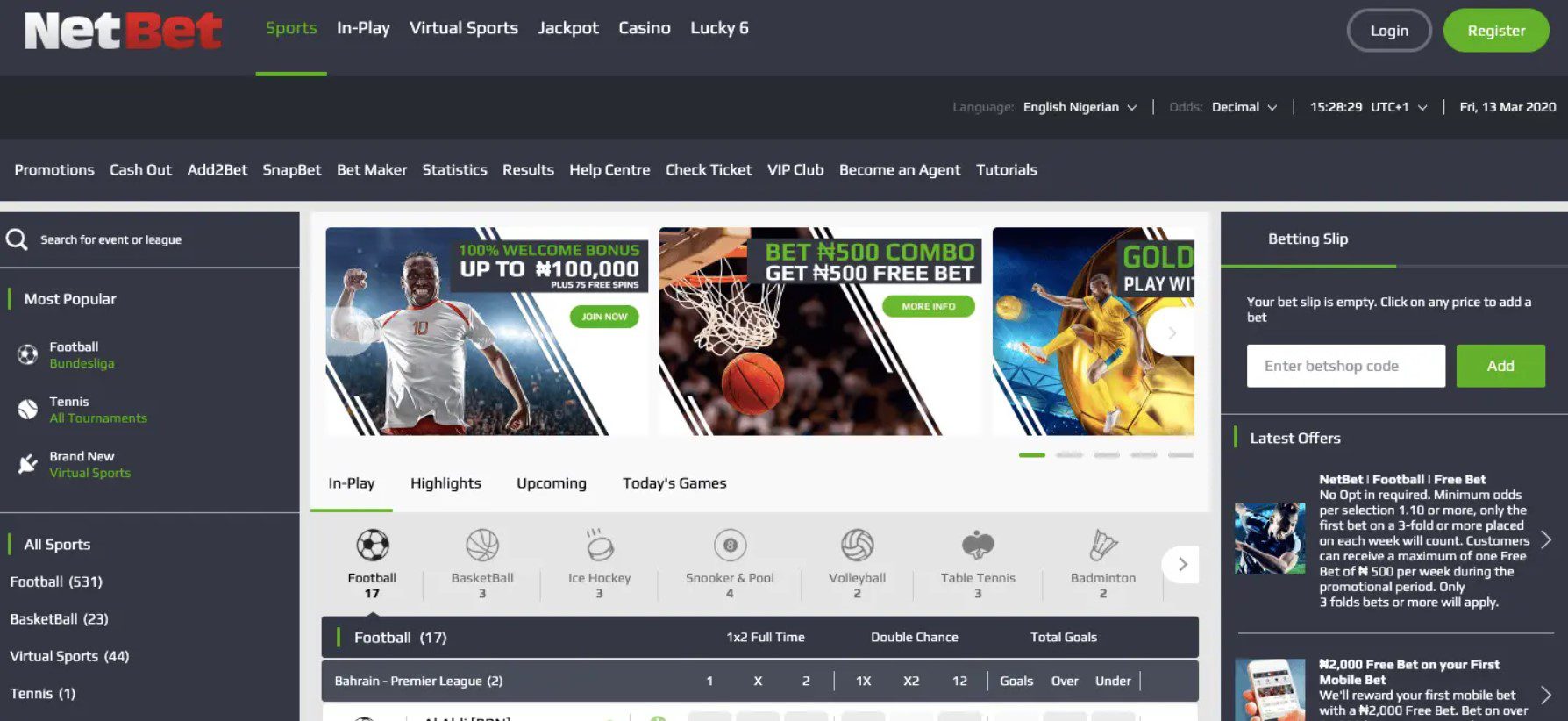 netbet-casino-homepage