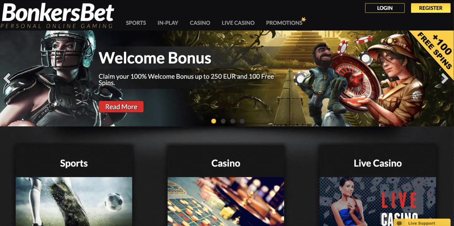 bonkersbet-casino-homepage