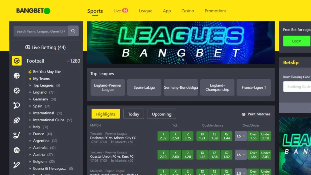 Bangbet Nigeria 4 Bangbet Betting