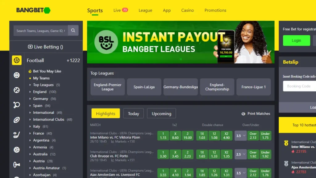 Bangbet Nigeria 2 Bangbet Homepage
