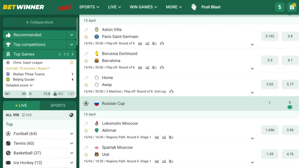 Betwinner Nigeria 4 Betwinner Betting