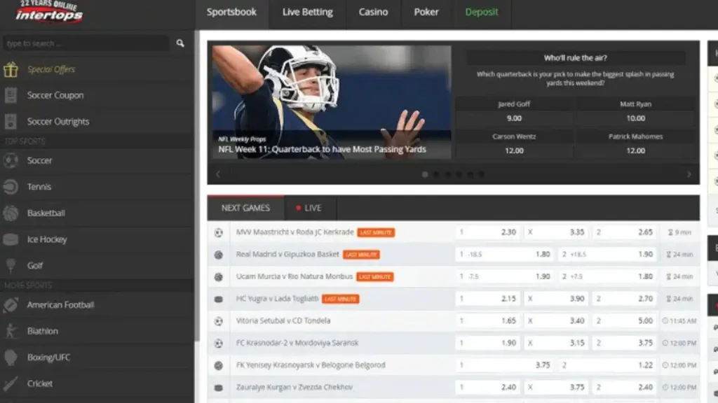 Intertops Nigeria 2 Intertops Homepage