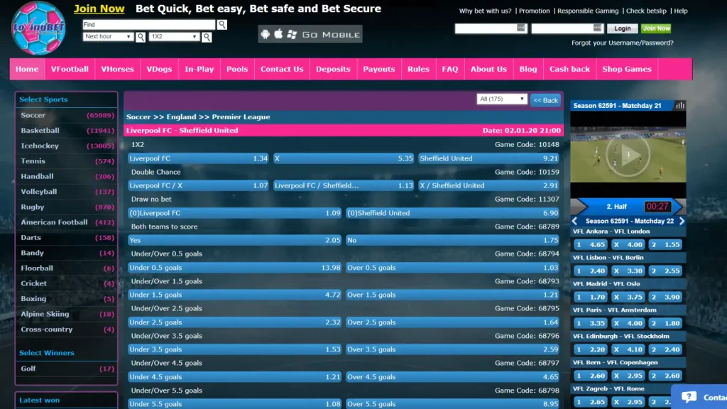 LovingBet Nigeria 4 LovingBet Betting