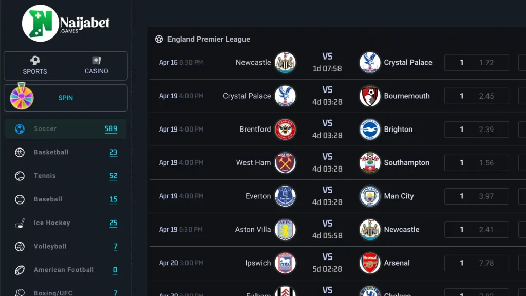 NaijaBet Nigeria 4 NaijaBet Betting