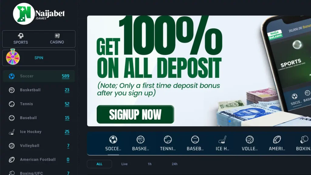 NaijaBet Nigeria 2 NaijaBet Homepage