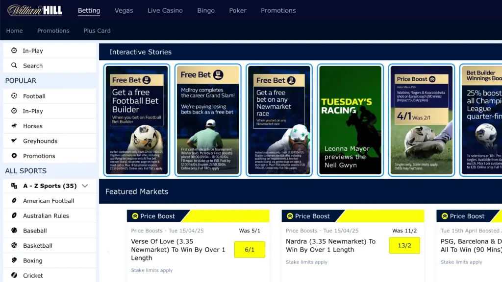 William Hill Nigeria 2 William Hill Homepage