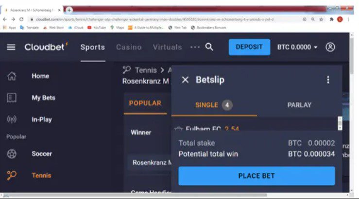 How to place bets at Cloudbet 6 cloudbet-tabella-3